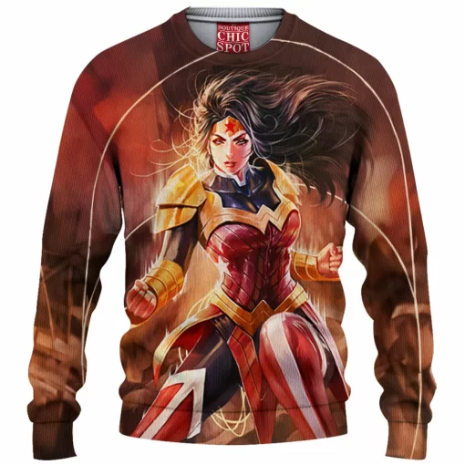Wonder Woman Knitted Sweater