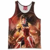 Comic Tank-Top, Wonder Woman Tank-Top