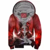 Anime Zip-Fleece-Hoodie, Ken Kaneki Zip-Fleece-Hoodie, Tokyo Ghoul Zip-Fleece-Hoodie