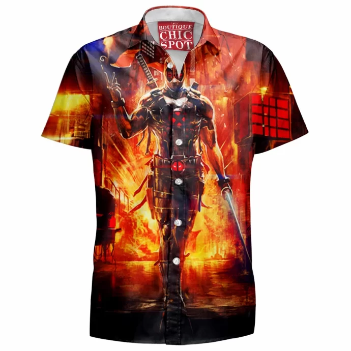 X Force Deadpool Hawaiian Shirt