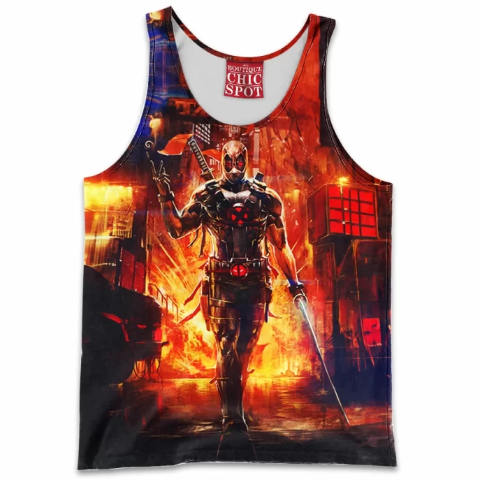 X Force Deadpool Tank Top