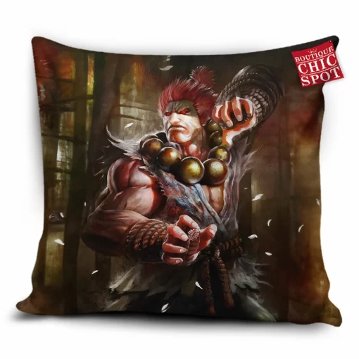 Akuma Street Fighter Pillow Cover
