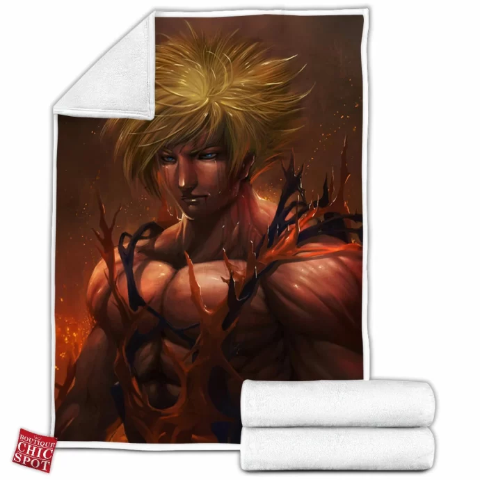 Super Saiyan Son Goku Dragon Ball Z , Dbz Fleece Blanket