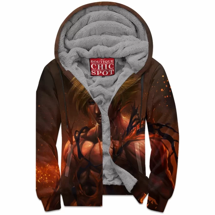 Super Saiyan Son Goku Dragon Ball Z , Dbz Zip Fleece Hoodie