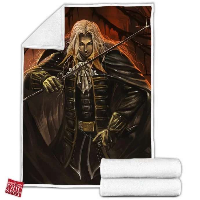 Alucard Castlevania Fleece Blanket