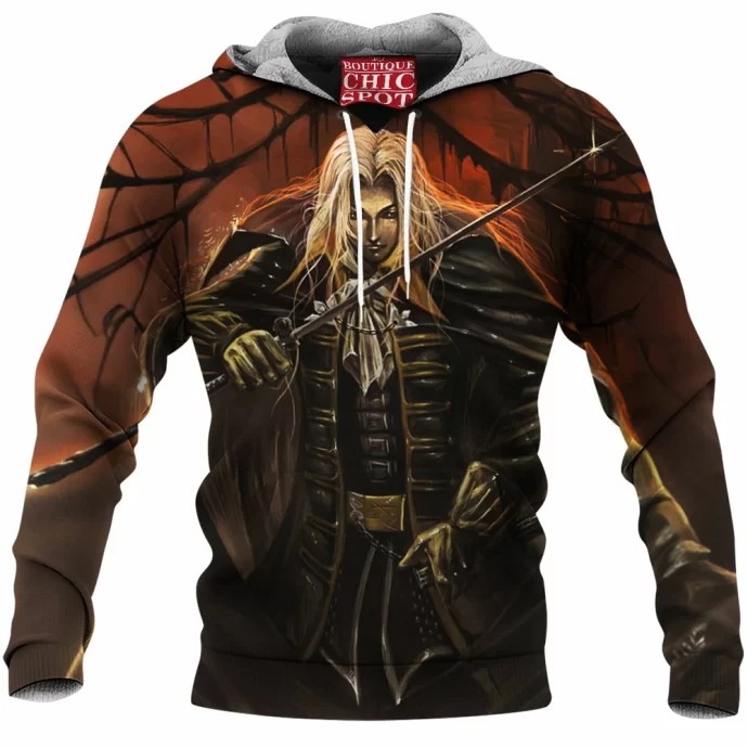 Alucard Castlevania Fleece Hoodie