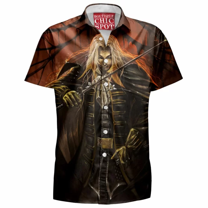 Alucard Castlevania Hawaiian Shirt