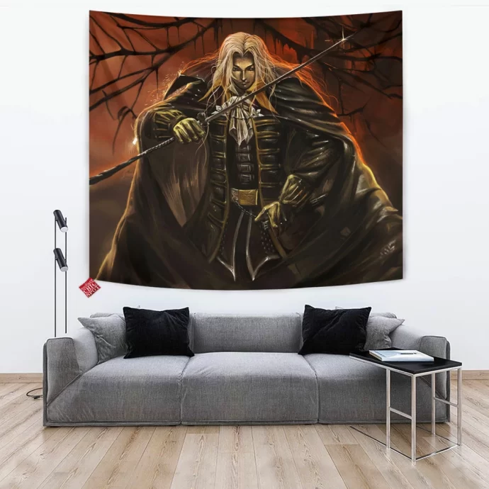 Alucard Castlevania Tapestry