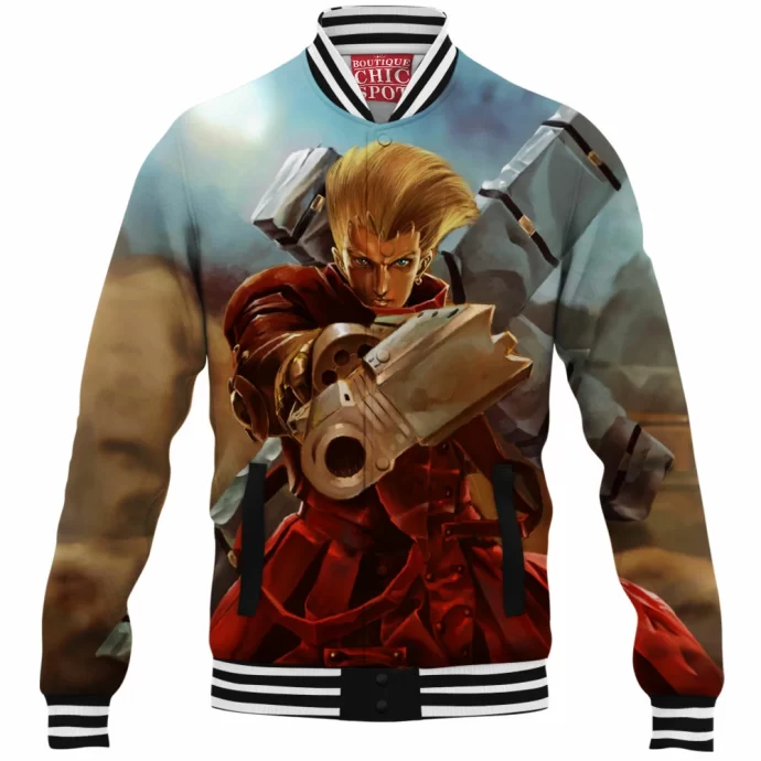 Vash The Stampede Trigun Baseball Jacket