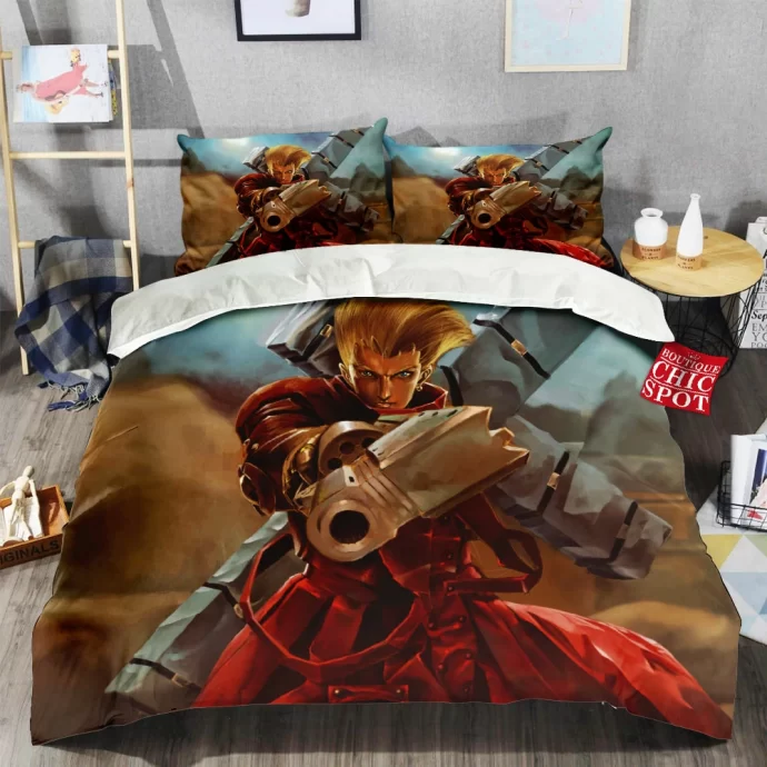 Vash The Stampede Trigun Bedding Set