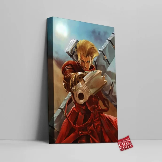 Vash The Stampede Trigun Canvas Wall Art