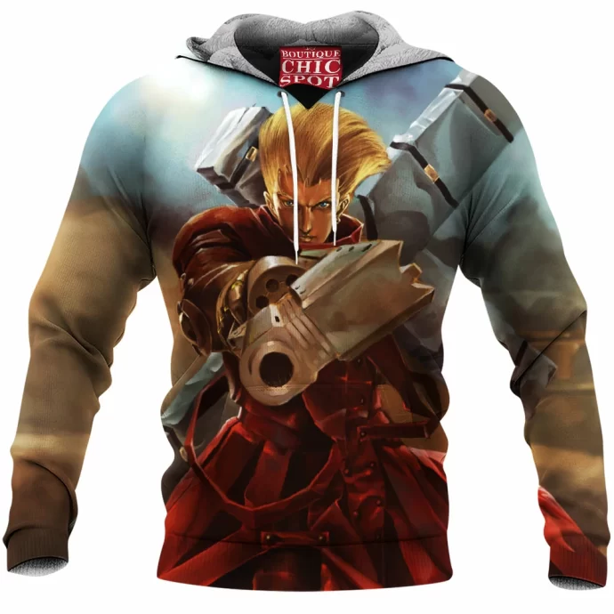 Vash The Stampede Trigun Fleece Hoodie