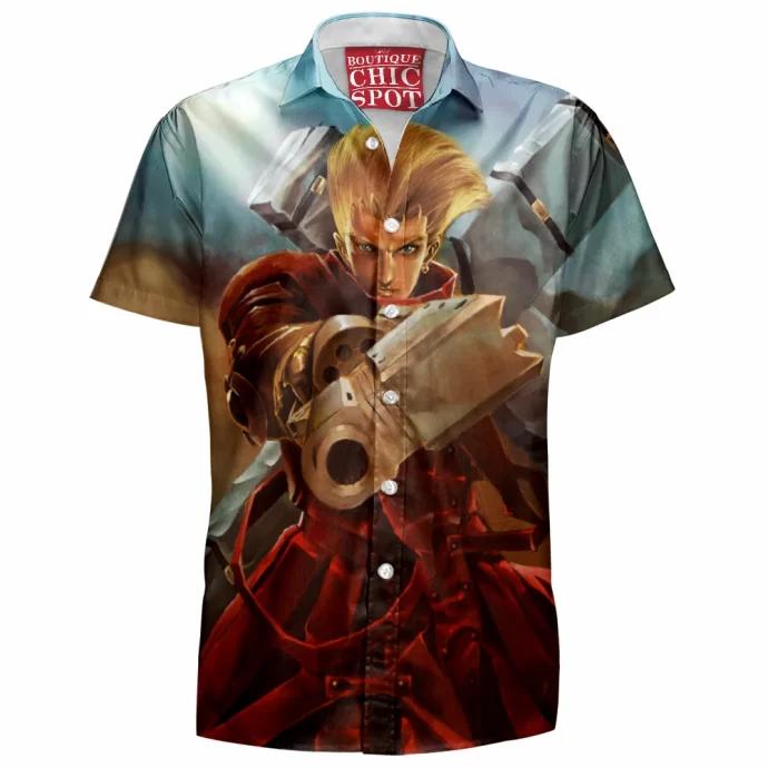 Vash The Stampede Trigun Hawaiian Shirt