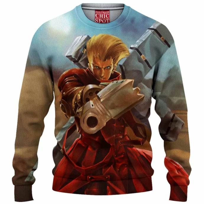 Vash The Stampede Trigun Knitted Sweater