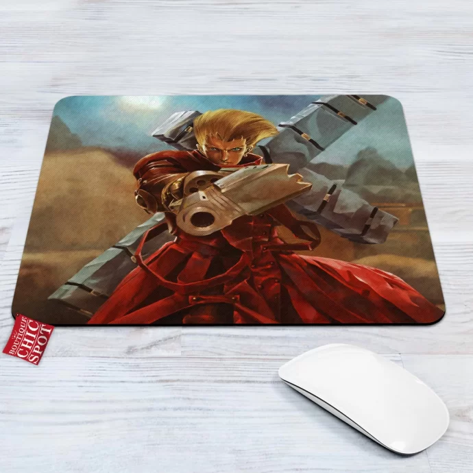 Vash The Stampede Trigun Mouse Pad