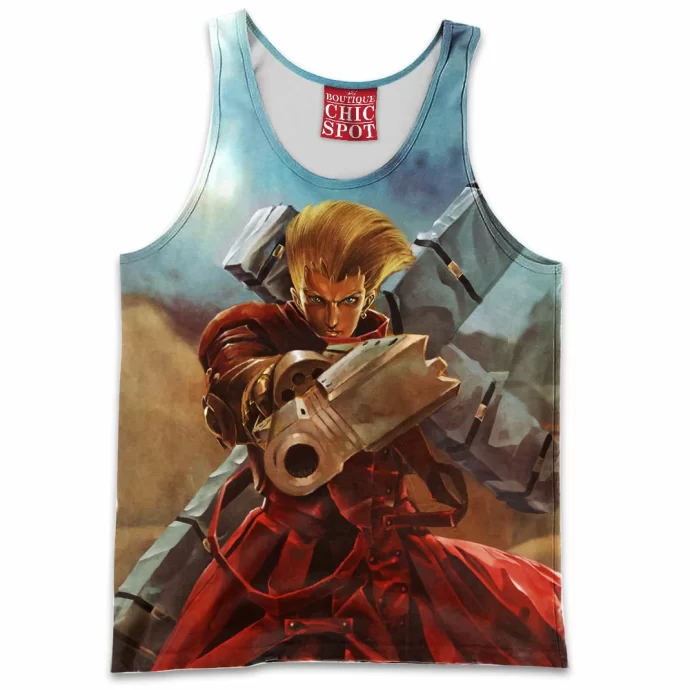 Vash The Stampede Trigun Tank Top