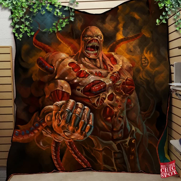 Resident Evil 3: Nemesis Quilt Blanket