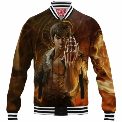 Anime Baseball-Jacket, Hell Teacher Baseball-Jacket, Jigoku Sensei Nube Baseball-Jacket