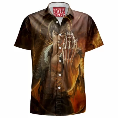 Anime Hawaiian-Shirt, Hell Teacher Hawaiian-Shirt, Jigoku Sensei Nube Hawaiian-Shirt