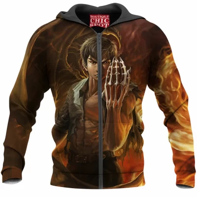 Anime Zip-Hoodie, Hell Teacher Zip-Hoodie, Jigoku Sensei Nube Zip-Hoodie