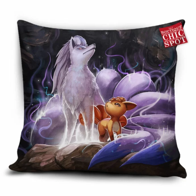 Vulpix And Ninetales Pillow Cover