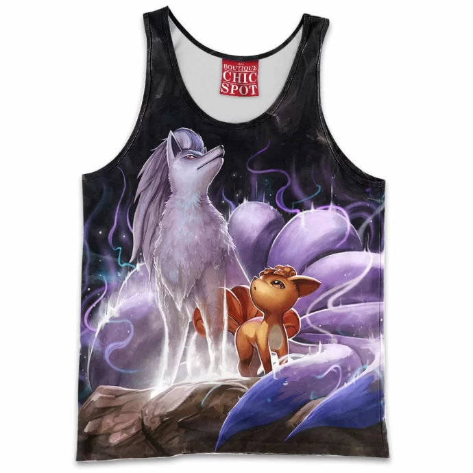 Vulpix And Ninetales Tank Top