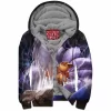 Anime Zip-Fleece-Hoodie, Pokemon Zip-Fleece-Hoodie, Vulpix Zip-Fleece-Hoodie