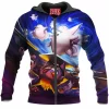 Anime Zip-Hoodie, Gengar Zip-Hoodie, Pokemon Zip-Hoodie, Clefable Zip-Hoodie