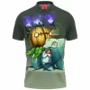 Anime Polo Shirt, Bulbasaur Polo Shirt, Pokemon Polo Shirt