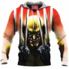 Comic Fleece-Hoodie, Wolverine Fleece-Hoodie, X-men Fleece-Hoodie