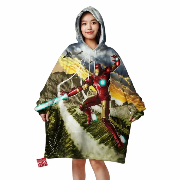 Iron Man Blanket Hoodie