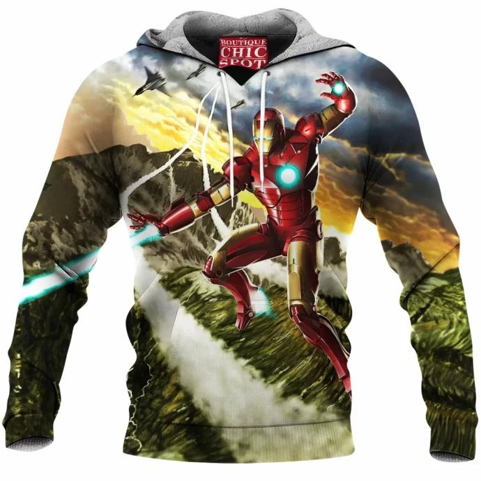 Iron Man Fleece Hoodie