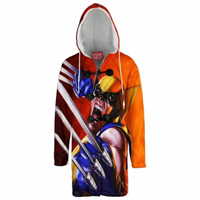 Wolverine Hooded Cloak Coat