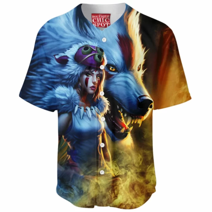 Princess Mononoke Baseball Jersey