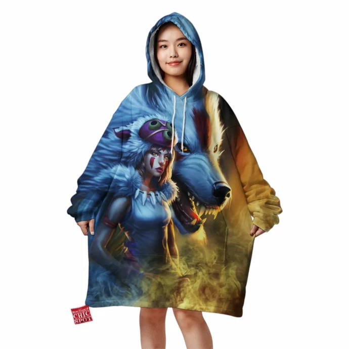 Princess Mononoke Blanket Hoodie