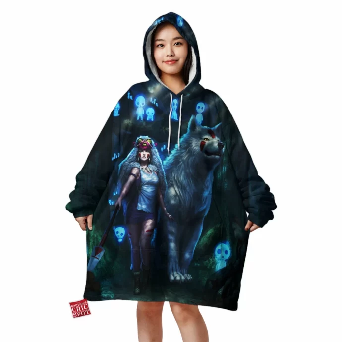 Princess Mononoke Blanket Hoodie