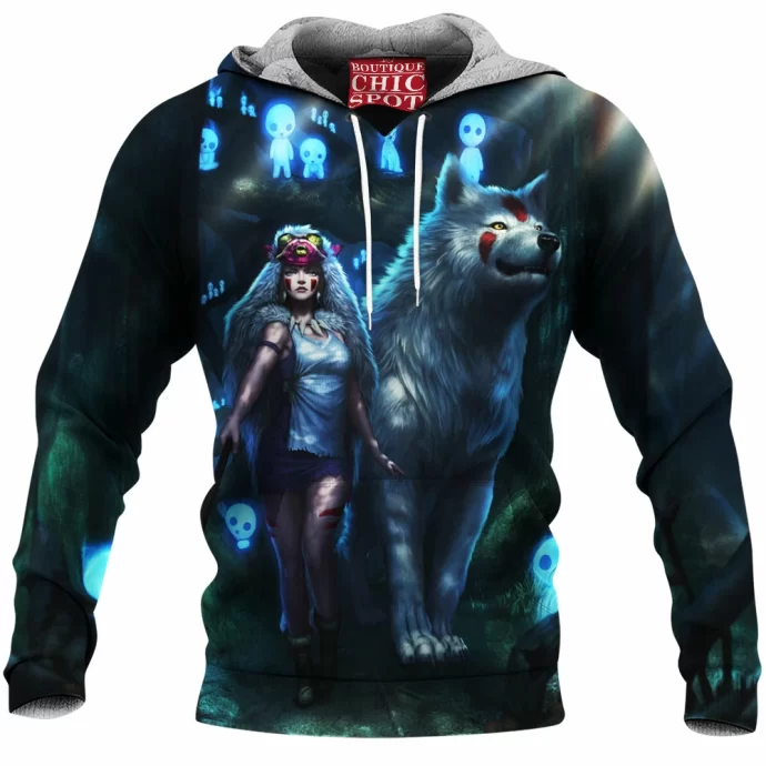 Princess Mononoke Fleece Hoodie