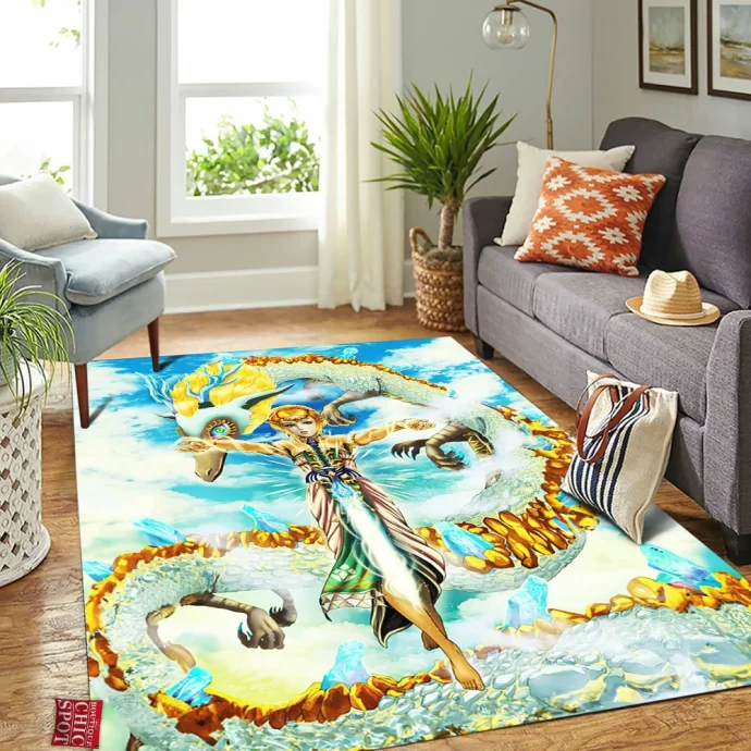 The Light Dragon Rectangle Rug