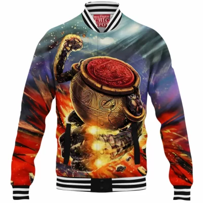Comic Baseball-Jacket, Iron Fist Baseball-Jacket