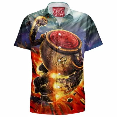 Comic Hawaiian-Shirt, Iron Fist Hawaiian-Shirt