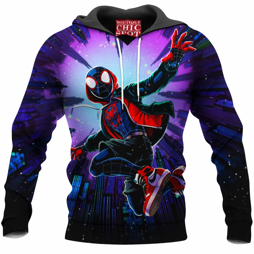 Comic Hoodie, Miles Morales Hoodie, Spider-man Hoodie 1 T DUONG Boutique 2935 Hoodie