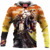 Game Fleece-Hoodie, Genshin Impact Fleece-Hoodie, Arataki Itto Fleece-Hoodie