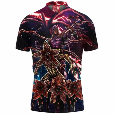 Horror Polo Shirt, Stranger Things Polo Shirt