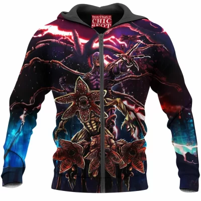 Horror Zip-Hoodie, Stranger Things Zip-Hoodie