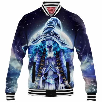 Elden Ring Baseball-Jacket, Game Baseball-Jacket, Ranni The Witch Baseball-Jacket