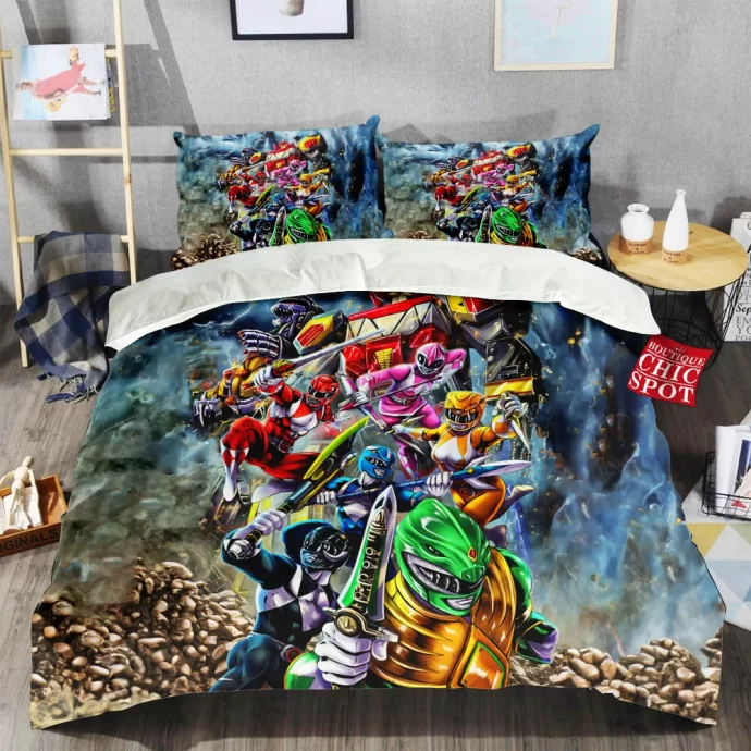 Power Rangers Bedding Set