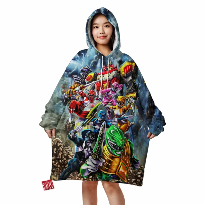 Power Rangers Blanket Hoodie