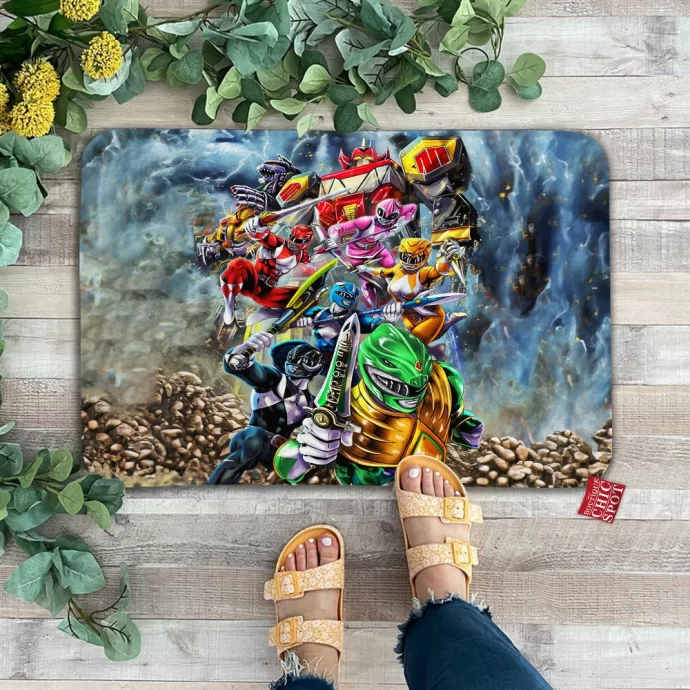 Power Rangers Doormat