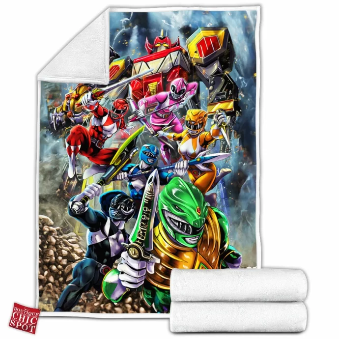 Power Rangers Fleece Blanket