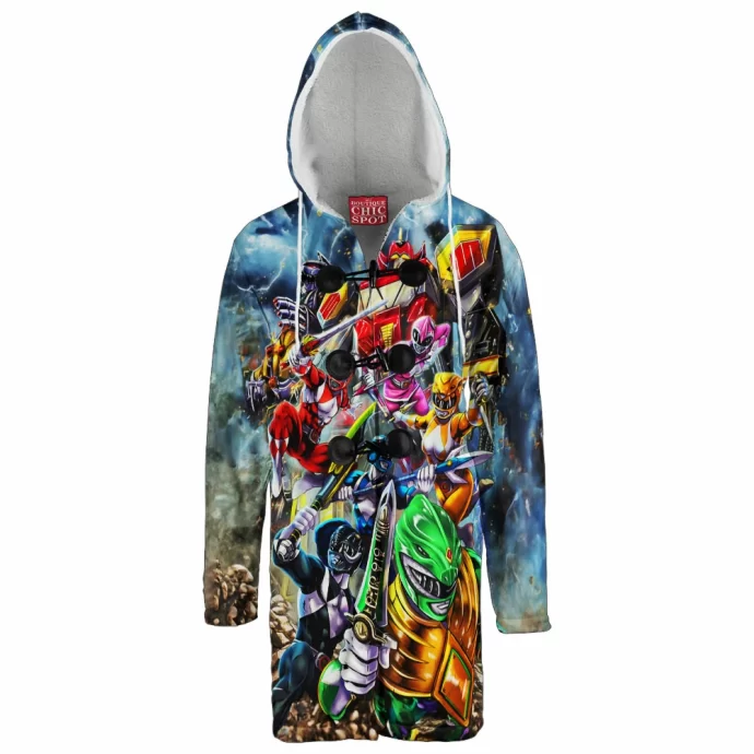 Power Rangers Hooded Cloak Coat